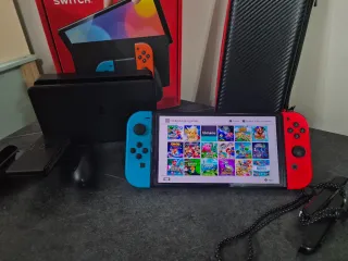 Nintendo Switch OLED con o sin juegos