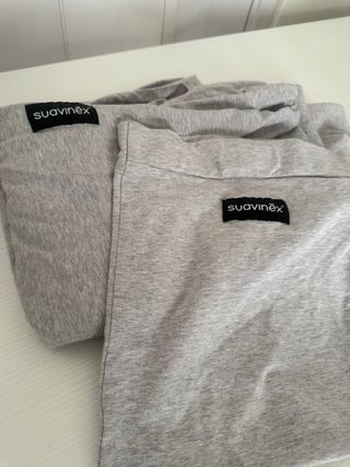 Fascia portabebé Suavinex elastica colore grigio