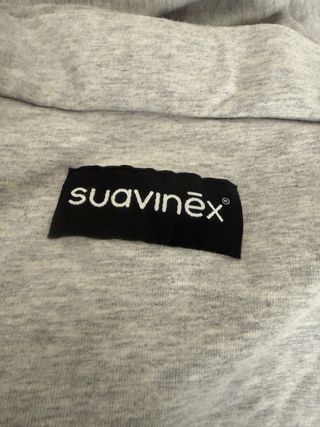 Fascia portabebé Suavinex elastica colore grigio