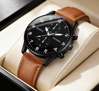 Reloj IRANDY Negro y Marrón para Hombre