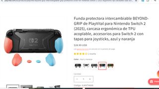 6 ACCESORIOS NINTENDO SWITCH 2 PLAY VITAL