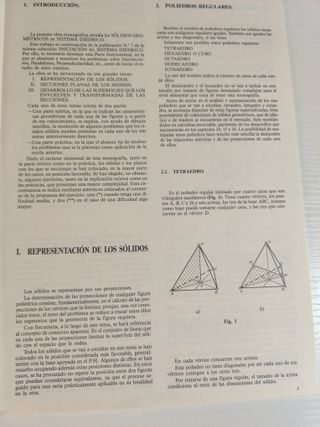 Lote 2 Cuadernos Dibujo Técnico Diédrico