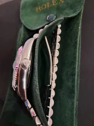 Rolex Datejust Automatico Acciaio Blu