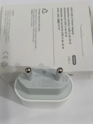Cargador iPhone Original Cabezal 20W USB-C