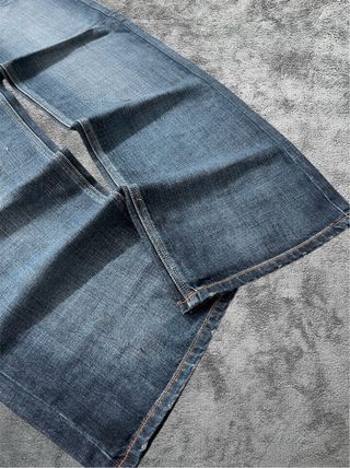 Jeans Baggy Fit Skater Vintage con Borchie