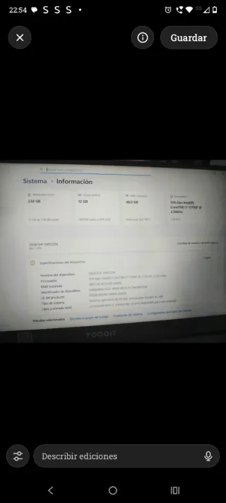 PC Gaming i7-11700F + RTX 3060 12GB