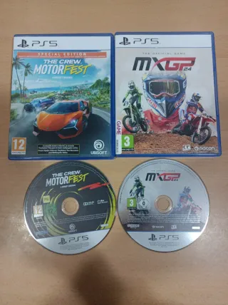 Pack juegos PS5: The Crew Motorfest y MXGP24