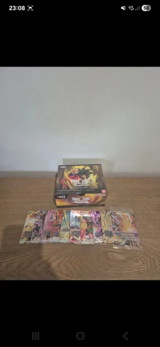 Caja Dragon Ball Super F03 + Cartas