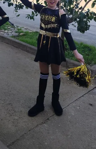 Vestido porrista animadora