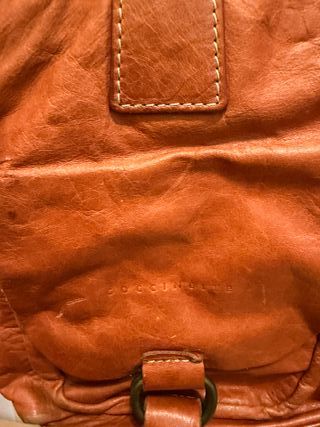 Borsa Coccinelle vintage pelle color terra bruciat