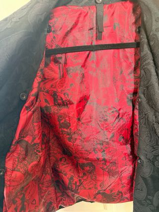 Americana Desigual Negra y Roja