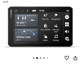 GPS Garmin DēzlCam LGV710 con Dash Cam
