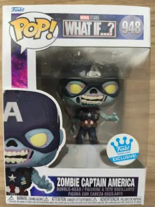 Funko Pop! Zombie Captain America 948