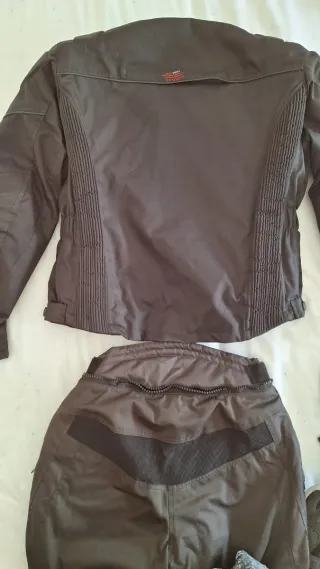 Conjunto Moto Cordura Mujer Negro