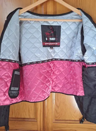 Conjunto Moto Cordura Mujer Negro