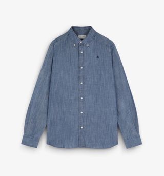 Camisa Denim Hombre Scalpers Azul