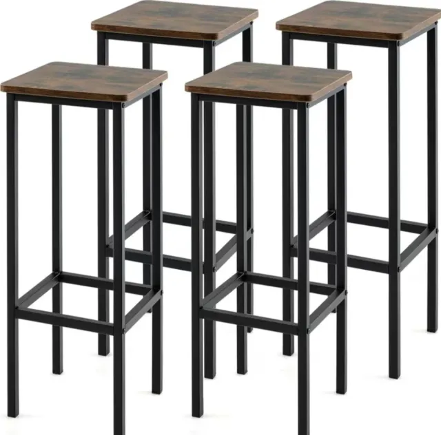 A ESTRENAR Lote 4 Taburetes Altos Barra Bar