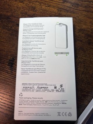 Cover iPhone 17 Pro MagSafe TechWoven