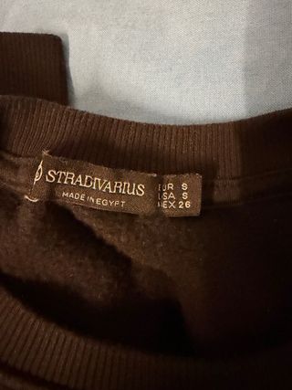 Jersey Stradivarius Gris/negro Talla S