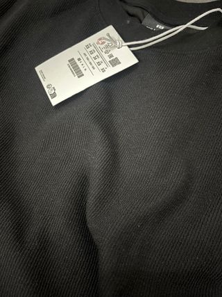 Camiseta Negra Pull&Bear Talla XS