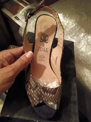 Zapatos Zoak Talla 35