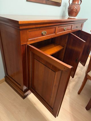 Aparador clasico madera cerezo