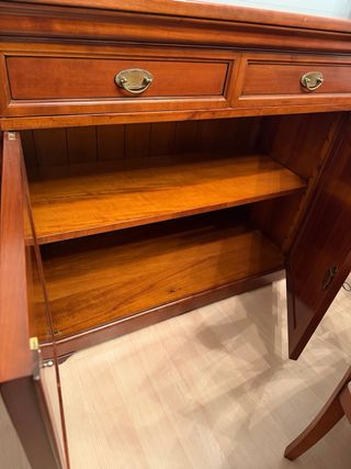 Aparador clasico madera cerezo