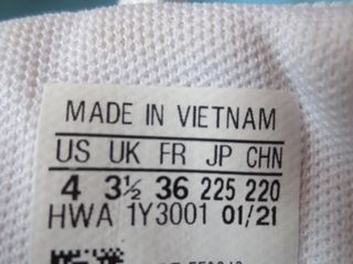 Zapatillas Adidas Blancas y Verdes