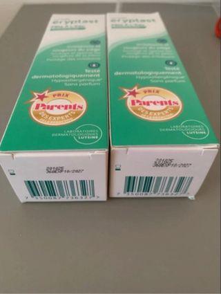 2 Cremas Eryplast ( Pañal )Bebé