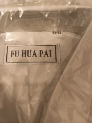 Camisa manga larga blanca Talla L