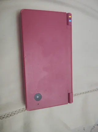 Nintendo DS rosa + Super Mario Bros + cargador