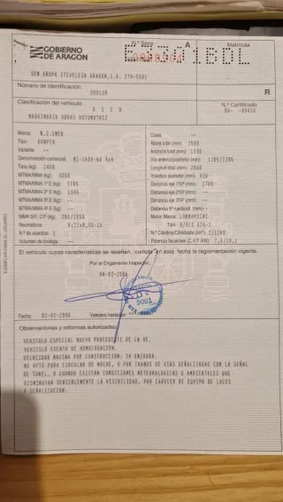 Dumper MZ IMER. N7-1600-HD 4xA.del 2006 - 1064h