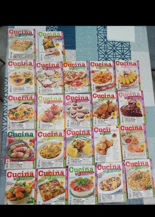 22 fascicoli rivista da cucina "Cucina no problem"