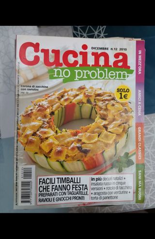 22 fascicoli rivista da cucina "Cucina no problem"