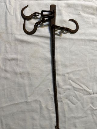 Balanza romana antigua