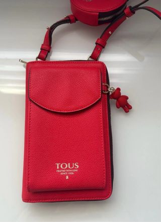 Bolso Cartera TOUS Rojo