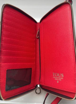 Bolso Cartera TOUS Rojo