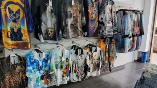 Camisa Estampada Leopardo Flores