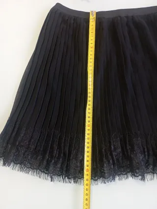 Minifalda plisada Fórmula Joven Talla 38