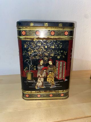 Lote vintage latas de Té