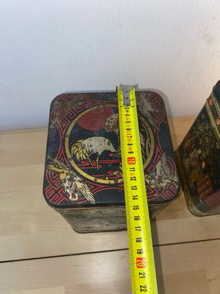 Lote vintage latas de Té