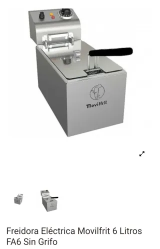 Freidora industrial 6L Movifrit