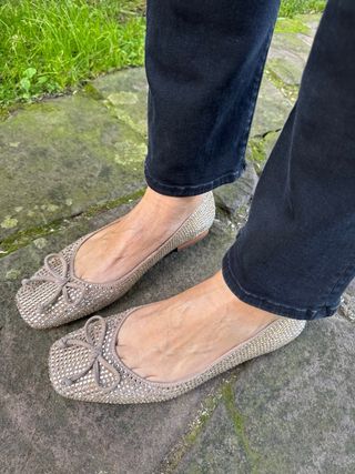 Nuevas bailarinas Alma en Pena Beige Talla 40