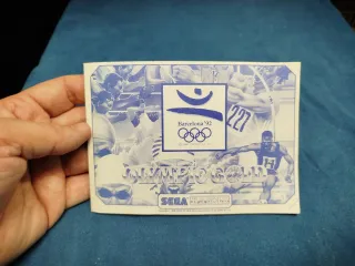 Olympic Gold Barcelona 92 Master System