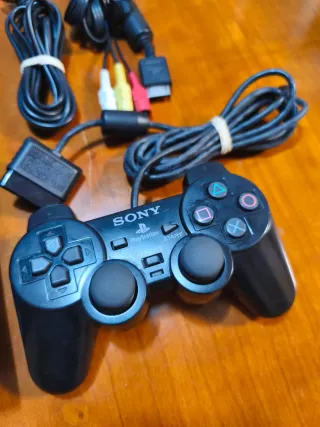 Consola PlayStation 2 Fat + Mando Dualshock 2