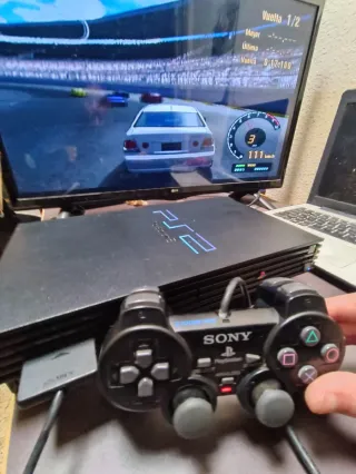 Consola PlayStation 2 Fat + Mando Dualshock 2