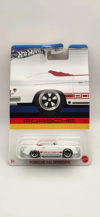 Hotwheels Porsche 356 Speedster Branco