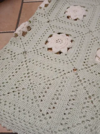 Coperta lana fatta a mano