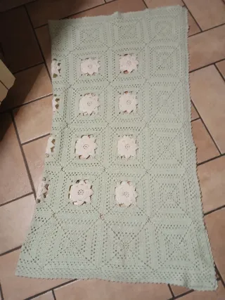 Coperta lana fatta a mano