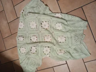 Coperta lana fatta a mano